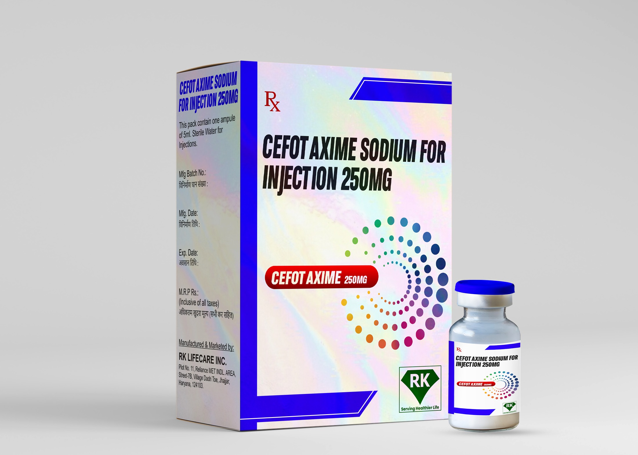 Cefotaxime Sodium for injection 250mg